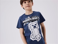 Name It dark denim Minecraft t-shirt